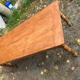 Old cherry farm table