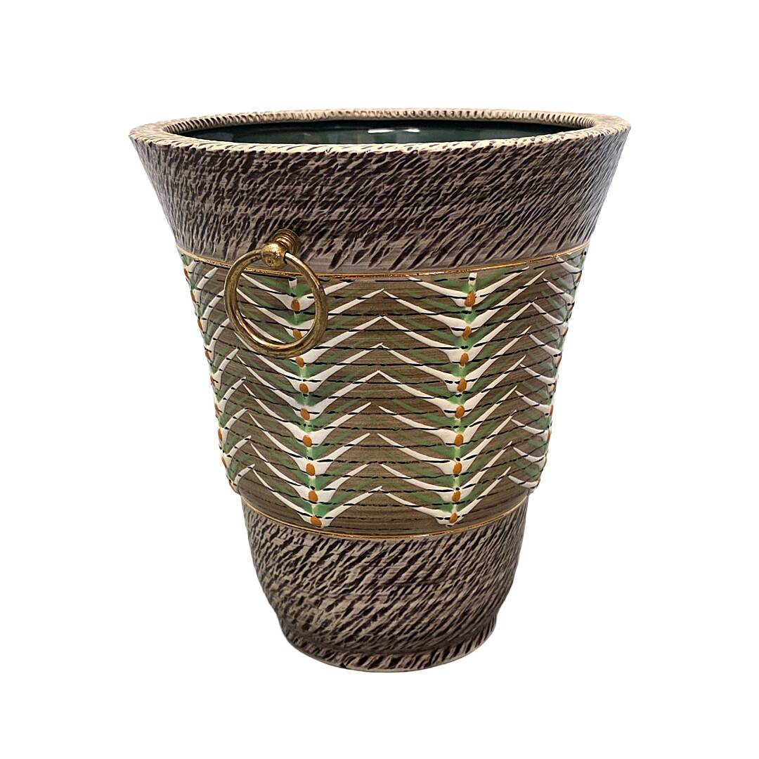 Vintage Jacques Breugnot Ceramic Wine Cooler, from the 1950/60s