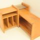 Corner bookcase 60s/70