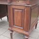 Bureau à caisson Napoléon III en noyer du 19e siècle