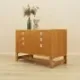 Commode en chêne danois et en frêne plaqué avec un dessus extensible, années 1970