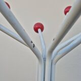Vintage 1970s parrot coat rack with balls