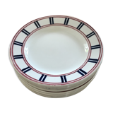 Basque dessert plates