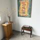 Jacques Hauville bedside table Roche Bobois mahogany