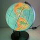 Vintage 1976 German (French) terrestrial globe JRO Wechselbild - 34 cm