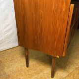 Mid-Century Retro Vintage Teak Sideboard by Nathan 1960s    Square Design •