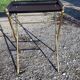 Dessert table vintage golden metal