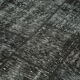 Handmade Anatolian Vintage 171 cm x 242 cm Black Patchwork Carpet