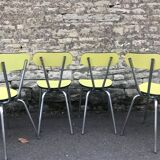 Yellow formica chairs