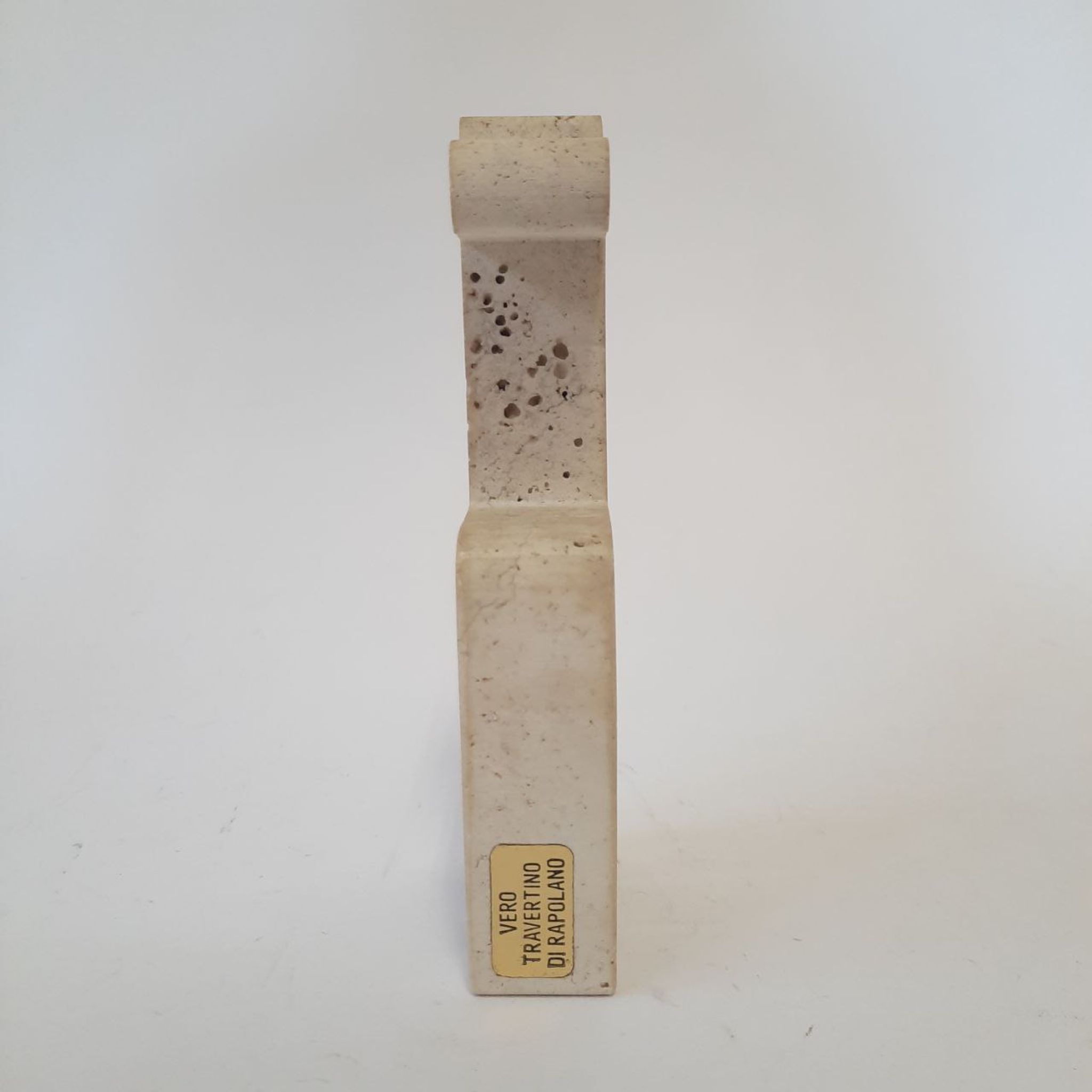Paperweight giraffe statuette - travertine - Fratelli Mannelli - made in Italy - vintage.