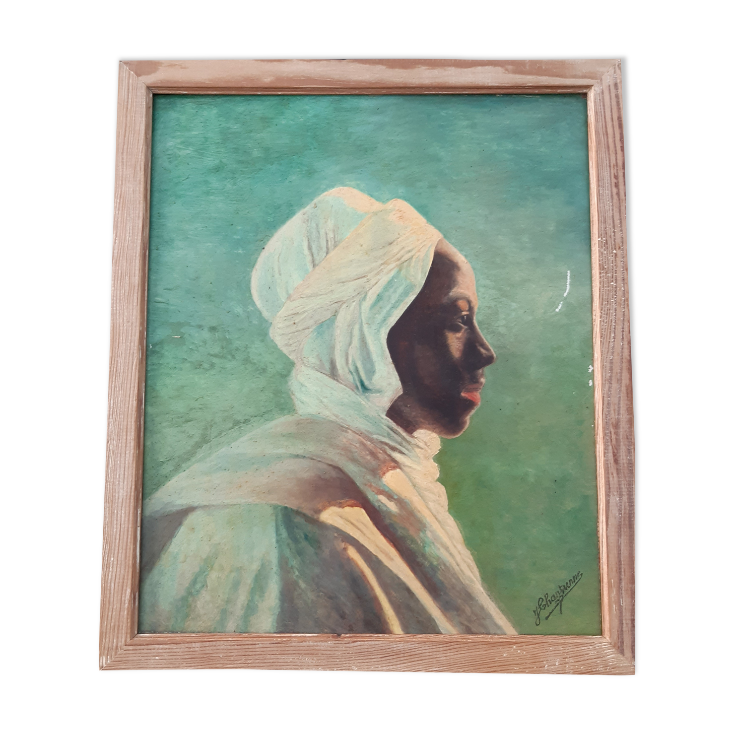 Berber head by J.Chantrenne