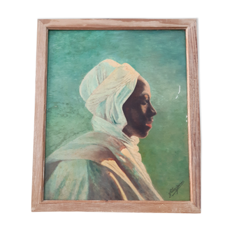 Berber head by J.Chantrenne