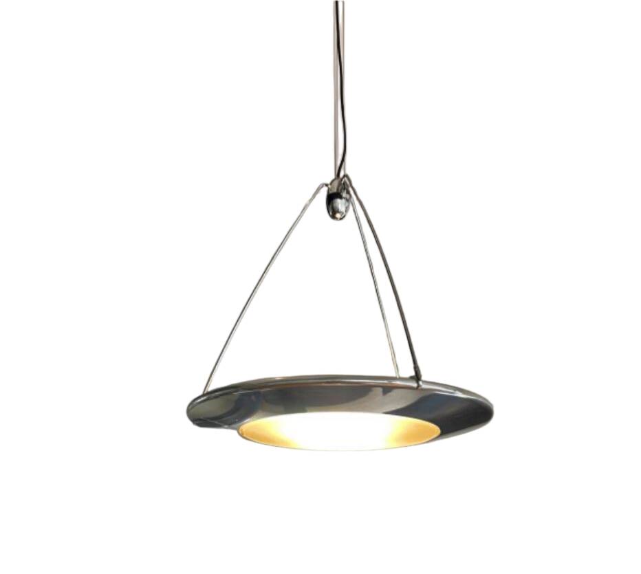4 X Ezio Didone “Mira S” Ufo Pendant Light For Arteluce / Flos, Italy, 1990