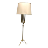 Bronze Floor Lamp by Pietro Chiesa, Italy, 1950s