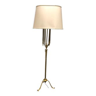 Bronze Floor Lamp by Pietro Chiesa, Italy, 1950s