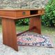 Bureau marine vintage en teck à 2 tiroirs