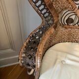 Armchair Emmanuelle peacock