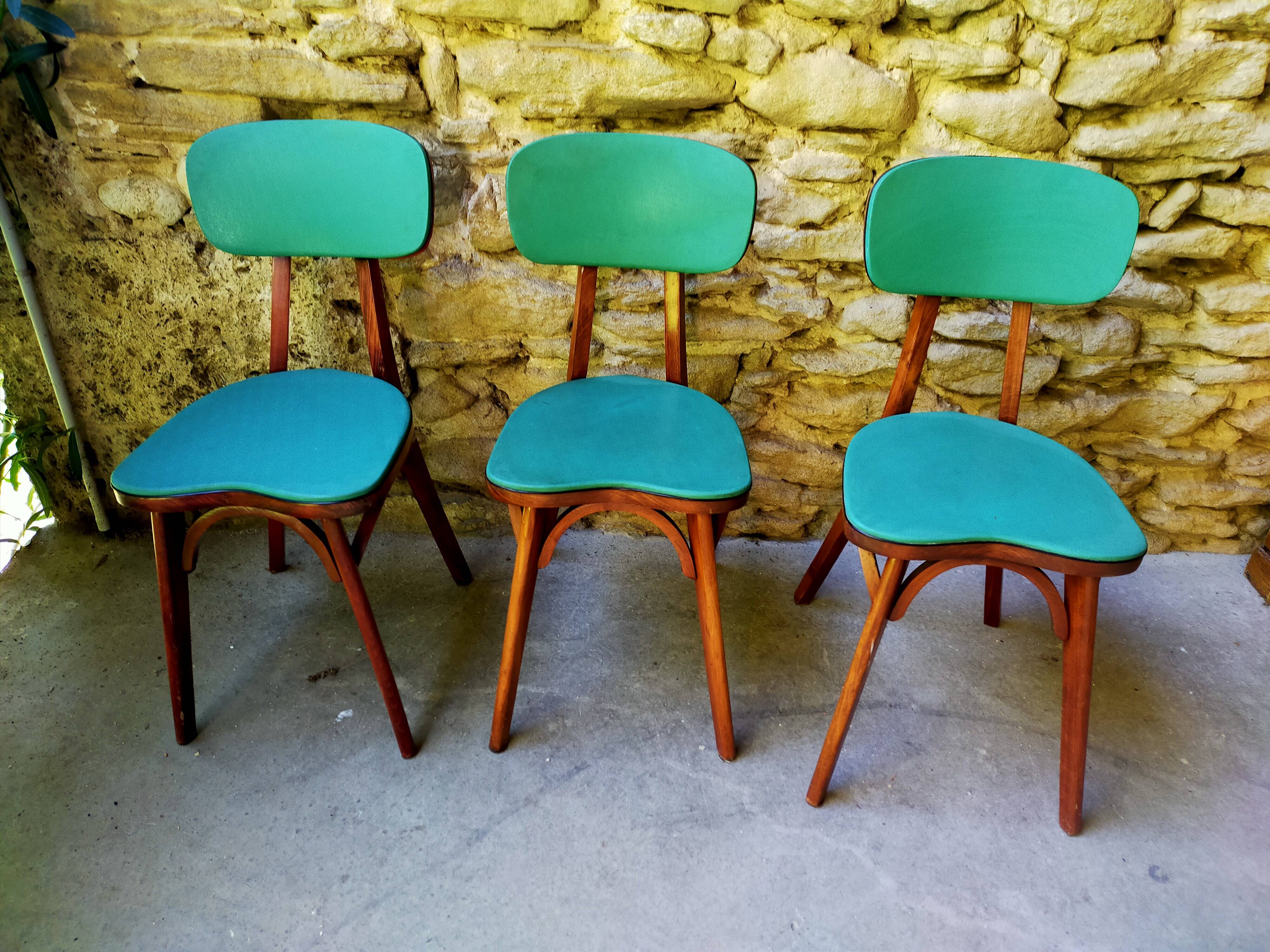 Set of 6 vintage chairs