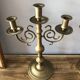 Duo de chandeliers en laiton