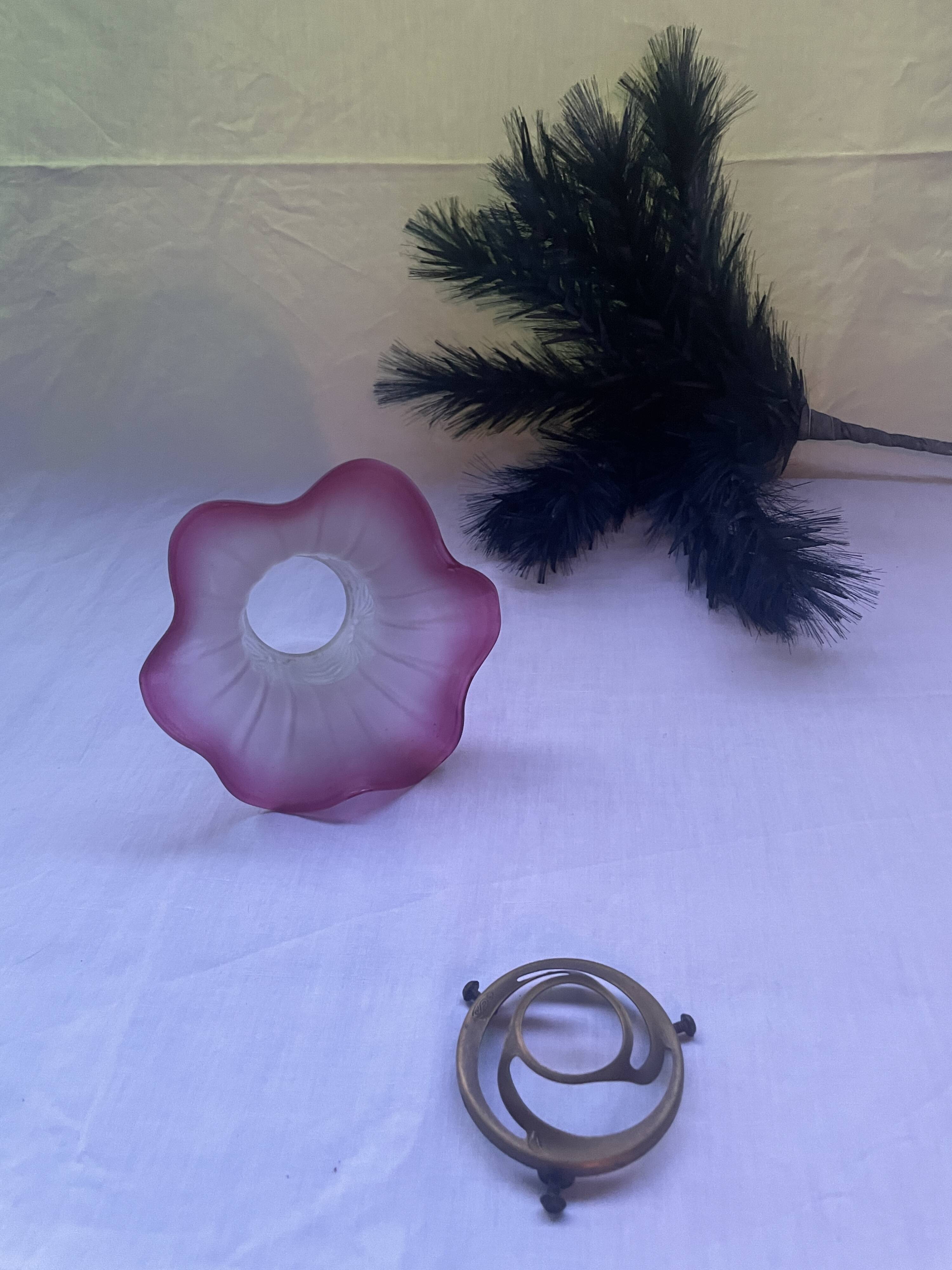 Lampe suspension opaline