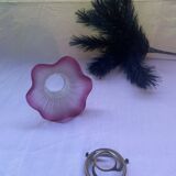 Lampe suspension opaline