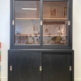 Window cabinet two black body