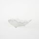 Glass leaf bowl, Danish design, 1970s, made in Denmark