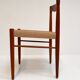 Refurbished set of 4 papercord chairs by H. Klein for Bramin, 1960s