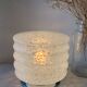 Clichy white glass ceiling light