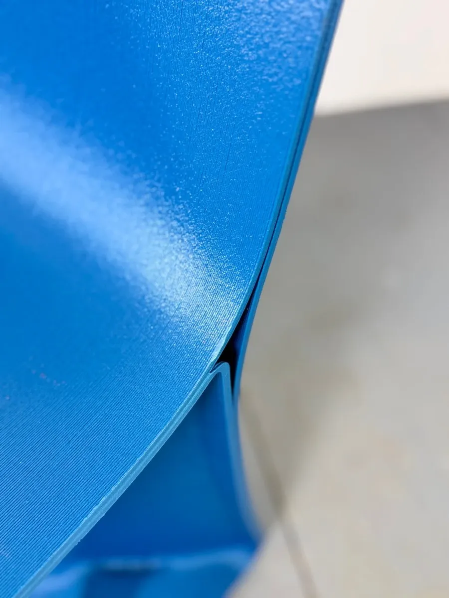 Modernist futuristic endless 3D-printed chair attributed to Dirk Vander Kooij, 2000s