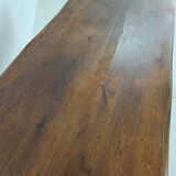 French antique oak farmhouse table – 20th century