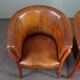 Set of 2 convertible armchairs in sheepskin accent chairs