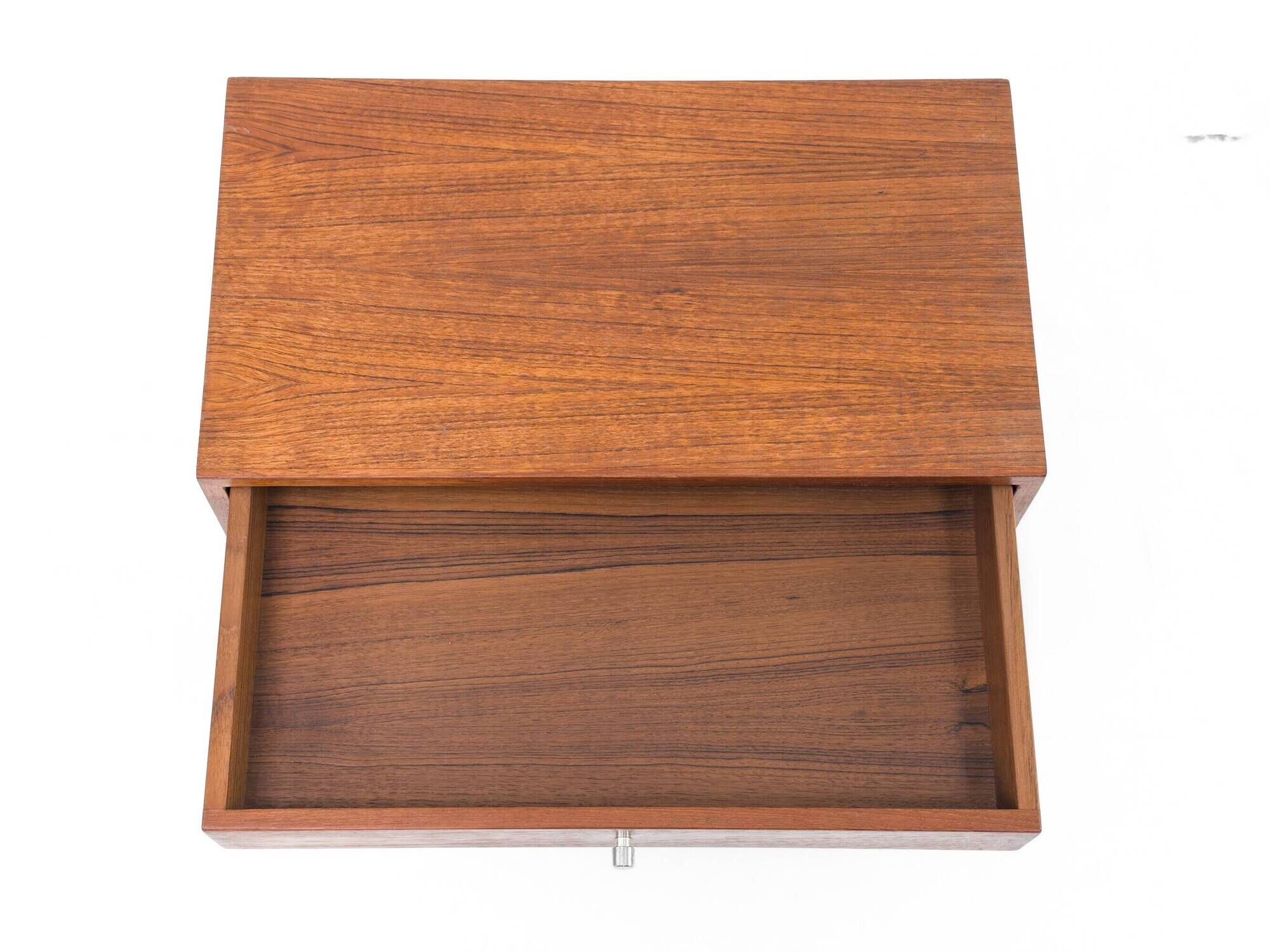 Teak Wall Console #131 by Kai Kristiansen for Aksel Kjersgaard, 1960s