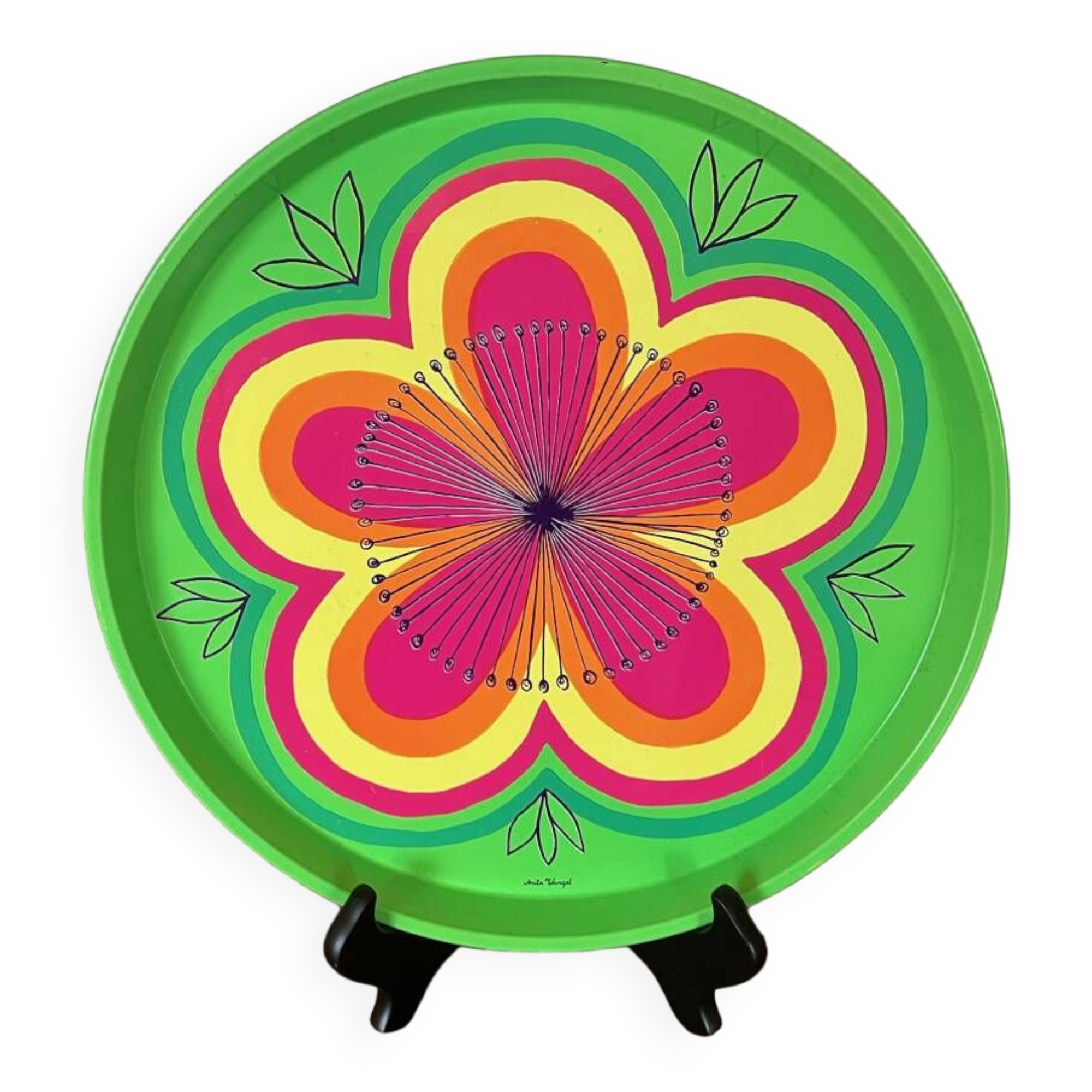 Vintage Anita Wangel tray Denmark