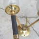 Applique double, potence, Néo classique, mid century, 50'