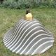 Peil & Putzler "Zebra" Glass Ceiling / Wall Lights — Pair, 1970s