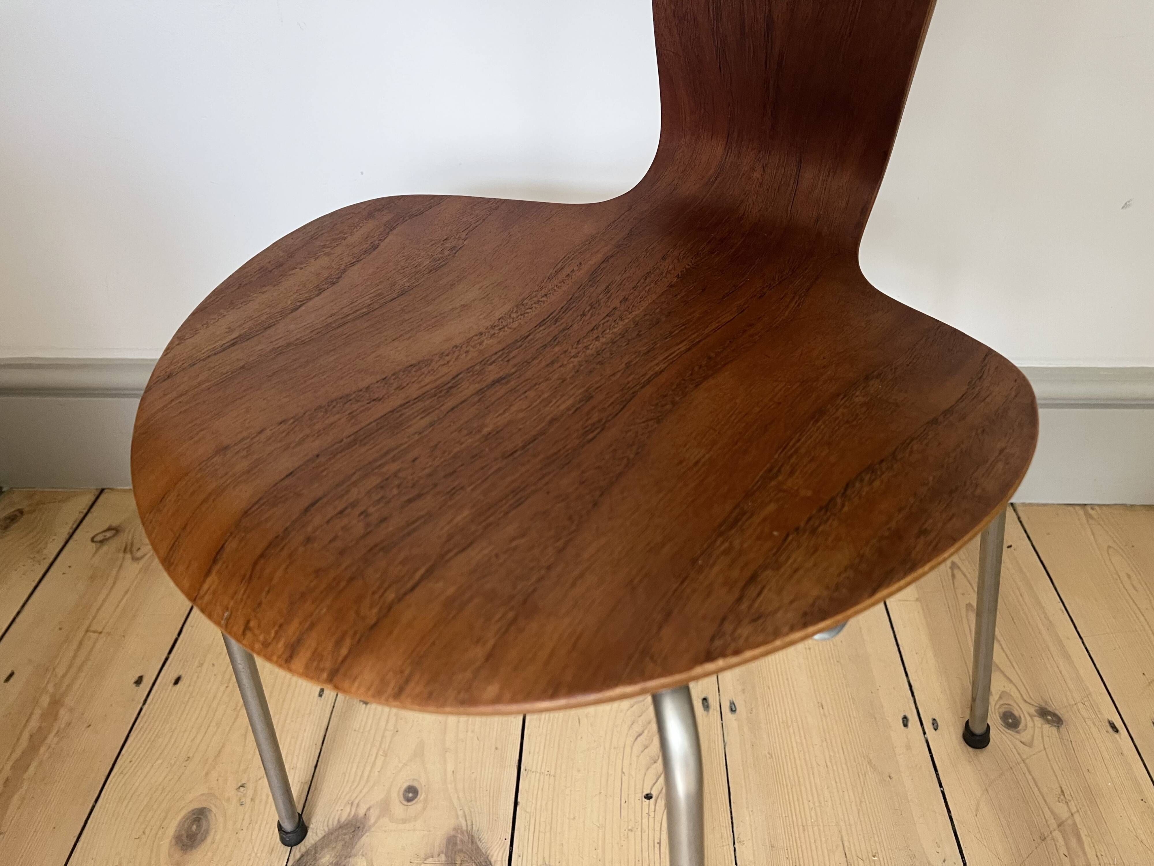 Original danois des années 1960 Arne Jacobsen 3105 / Munkegaard / Mosquito Chair