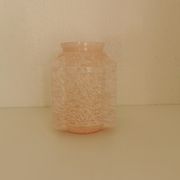 Art Deco vase in speckled glass