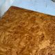 Table basse loupe d’orme Roche Bobois vintage 70s