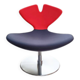 Chauffeuse rotative orange et anthracite