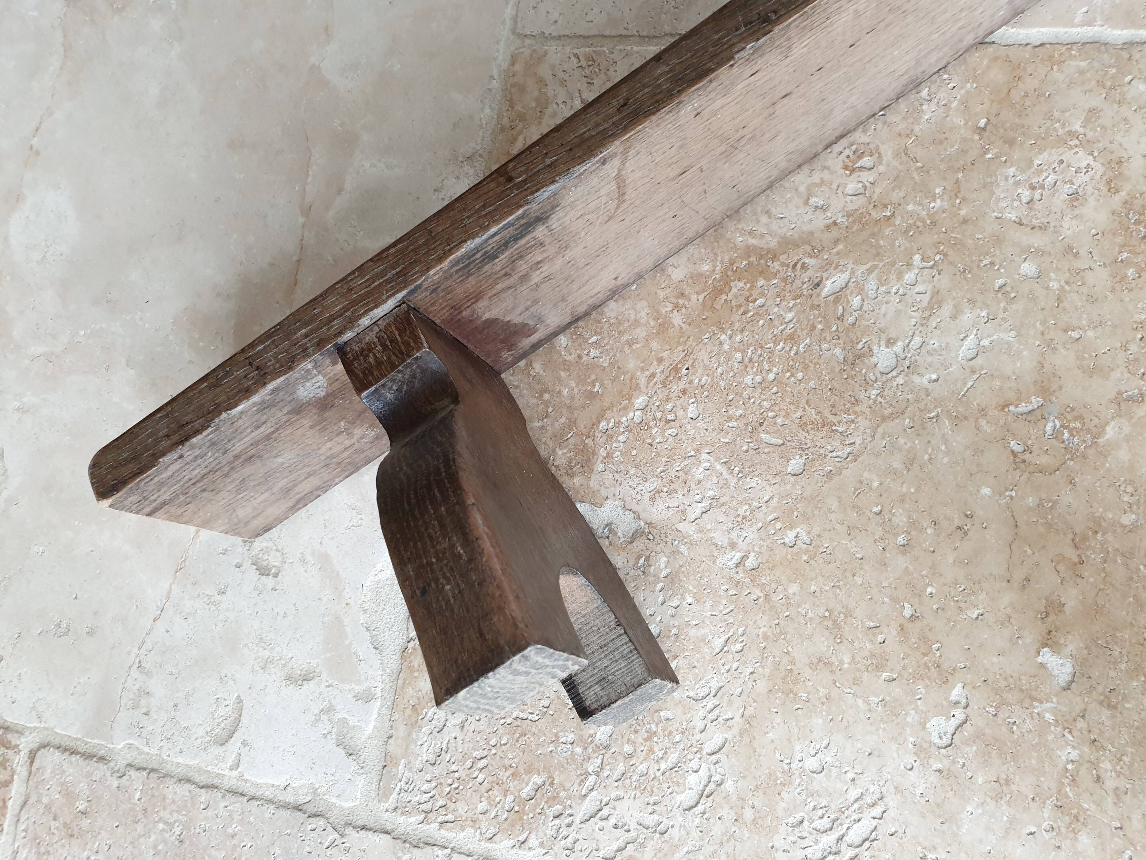 Oak bench