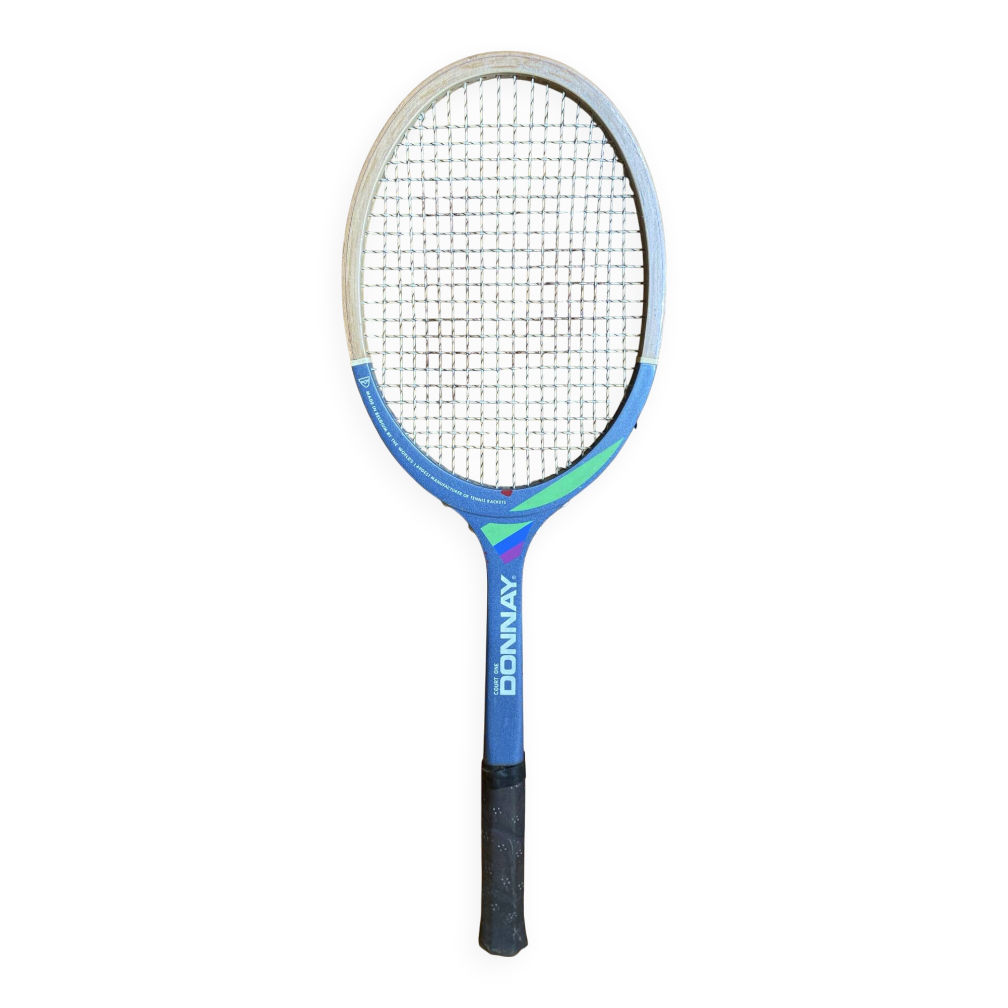 Vintage donnay court one wooden tennis racket
