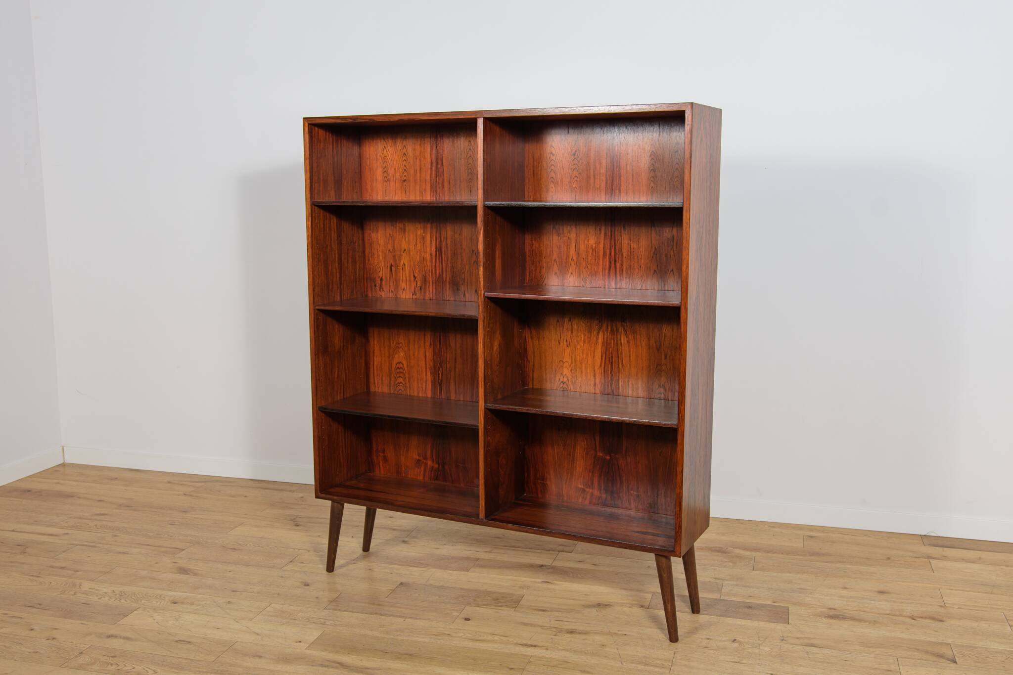 Mid-Century Model 6 Rosewood Bookcase by Omann Jun, Denmark, 1960s