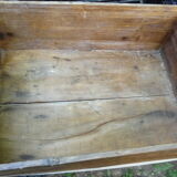 Ancienne caisse en bois publicitaire Nestlé