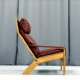 Leather armchair 1960