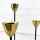 Mid-Century Scandinavian candlestick, Gunnar Ander's candle holder for Ystad Metall, Sweden