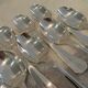 8 silver-plated teaspoons Christofle Atlantide 13.7cm