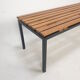 Mid century italian bench or side table, 1960's