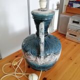 Large ceramic floor lamp base from the 70s