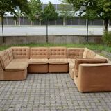 Vintage Modular Sofa 70ties champagne
